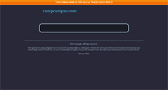 Desktop Screenshot of campcampus.com