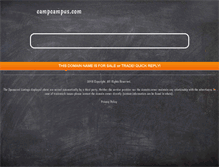 Tablet Screenshot of campcampus.com